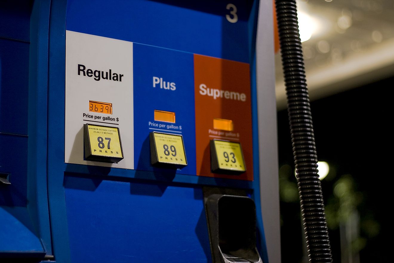 Hawaii has the highest regular gasoline price because of lack of natural resources.