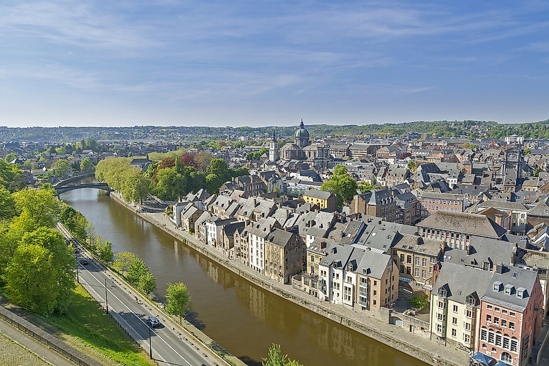 Namur, the capital of Walloon. 