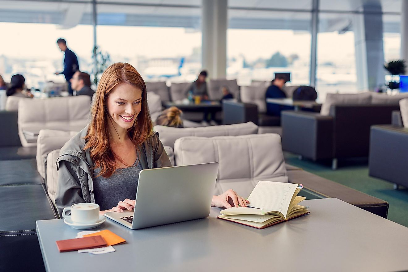 Airport lounges are a more comfortable way to spend time at the airport.