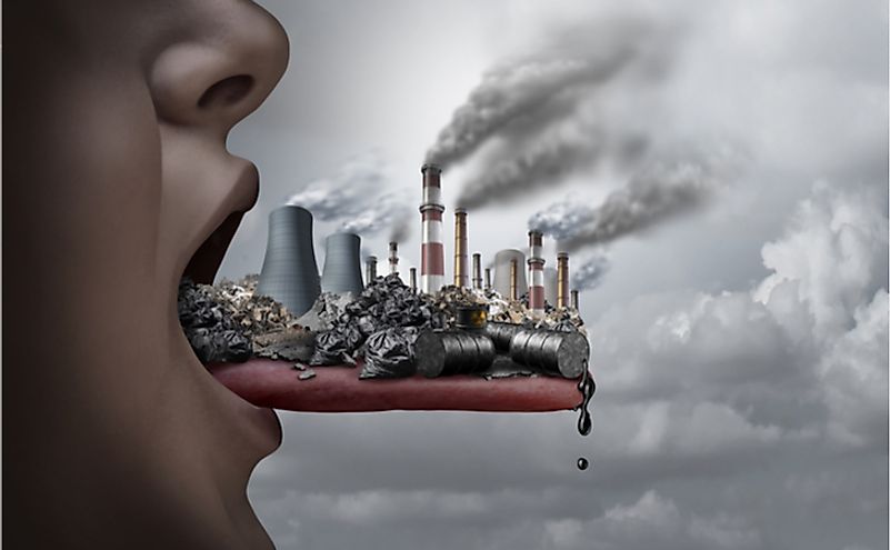 Environmental pollution is one of the biggest issues in the world today.