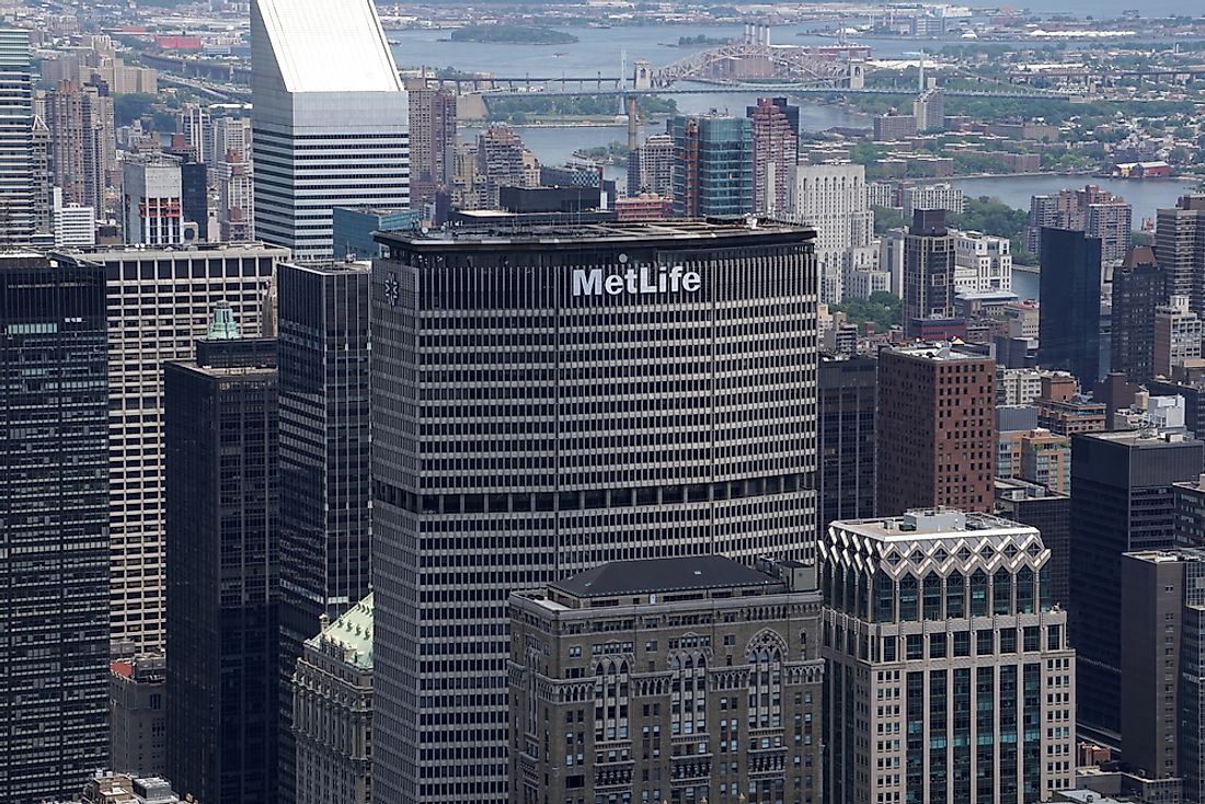 Founded in 1868, Metlife now has 90 million customers worldwide. Editorial credit: BravoKiloVideo / Shutterstock.com