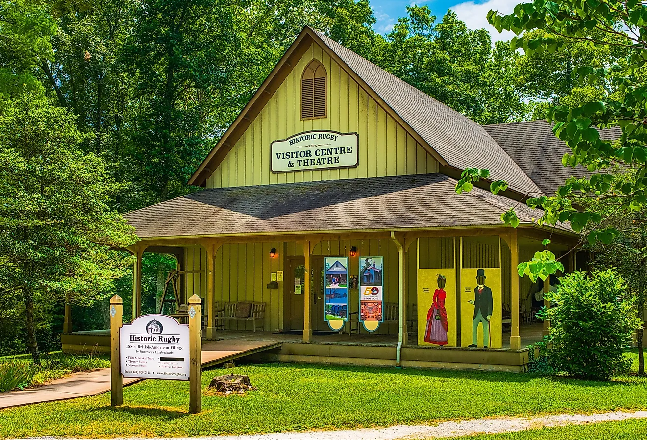Visitor's Centre-Theatre of Rugby. Editorial credit: Claire Salvail Photos / Shutterstock.com