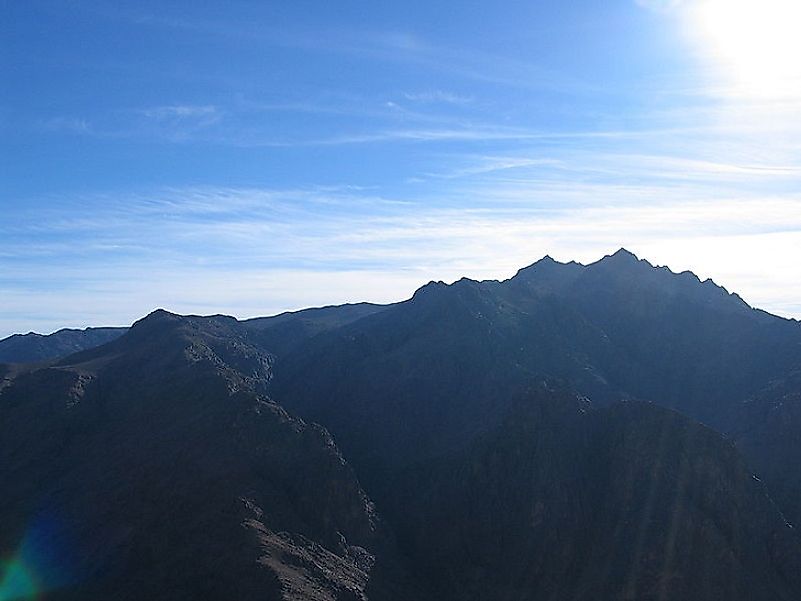 Mount Catherine, the highest point in Egypt.