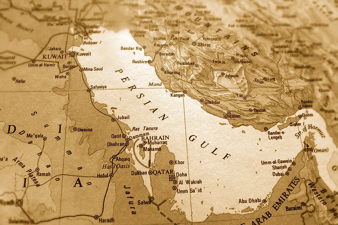 The Persian Gulf: a Mediterranean Sea? By definitions of oceanography, it is. 