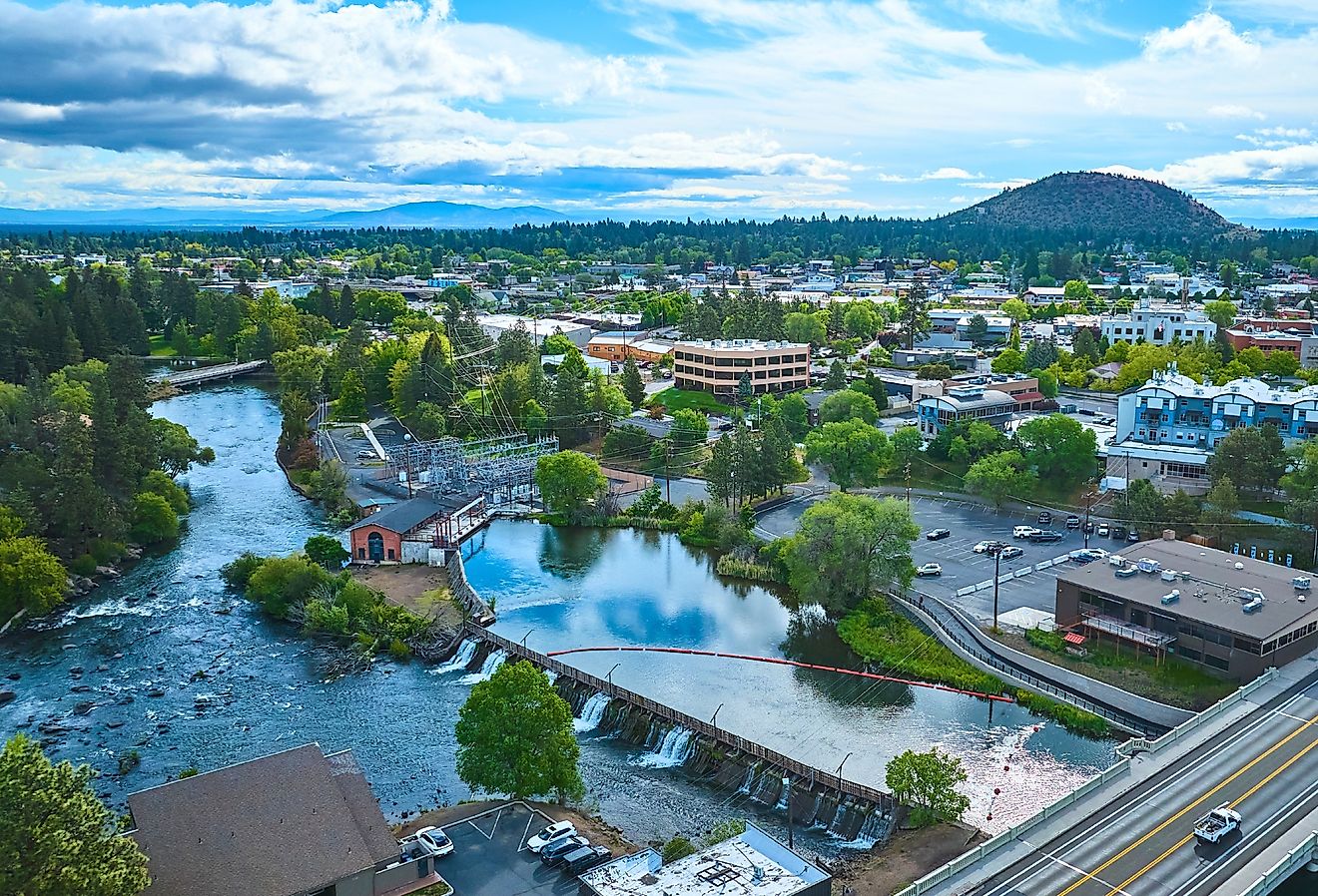 Overlooking Bend, Oregon.