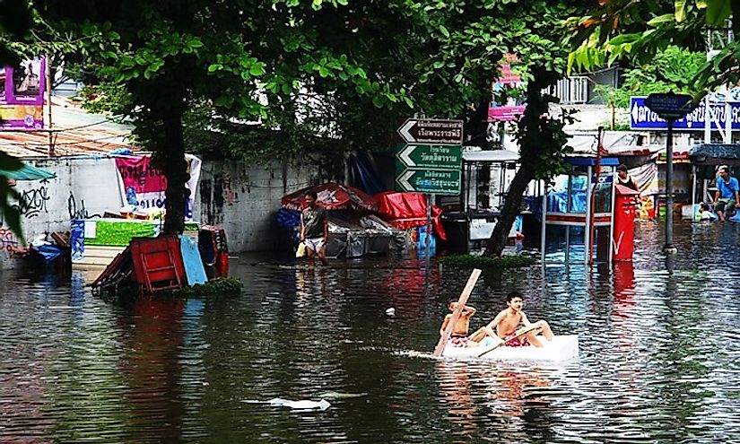 Floods can be a devastating cause of losses of life and property.