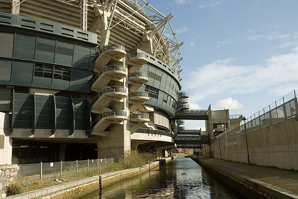 Croke Park stadium, Ireland. 