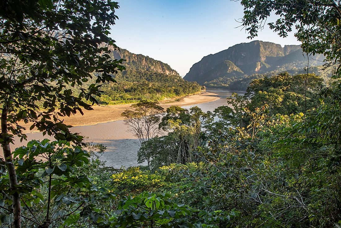 Expanses of rainforest in Madidi, Bolivia's largest national park.