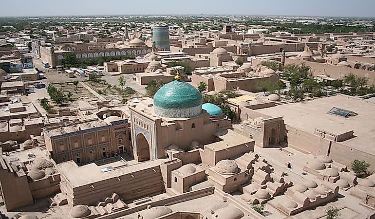 Itchan Kala, the first World Heritage Site inscribed in 1990