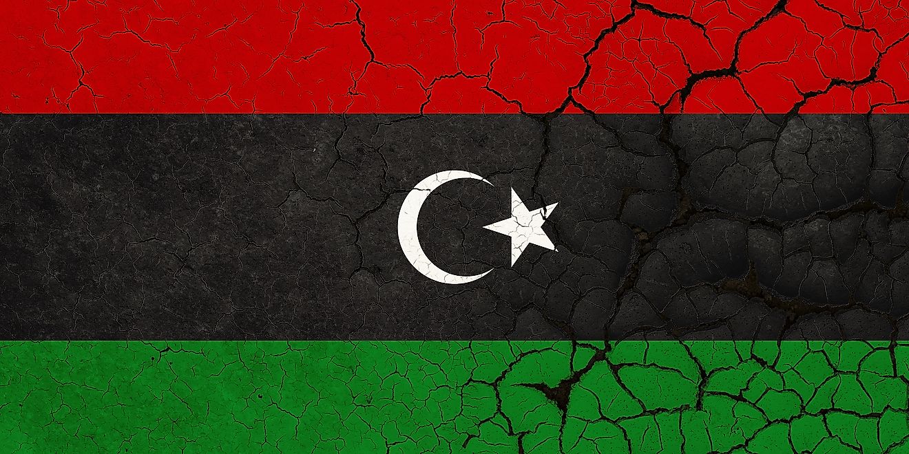 National flag of Libya