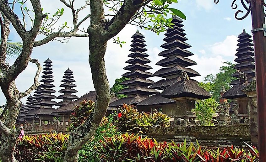 A Hindu temple in Bali, Indonesia