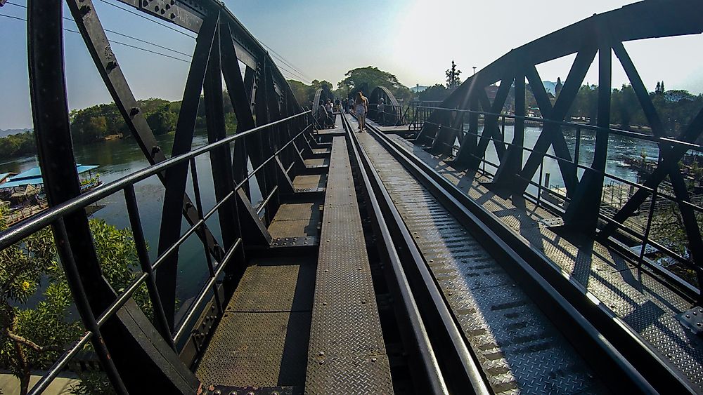 The construction of the Burma-Siam Railway claimed thousands of lives. 