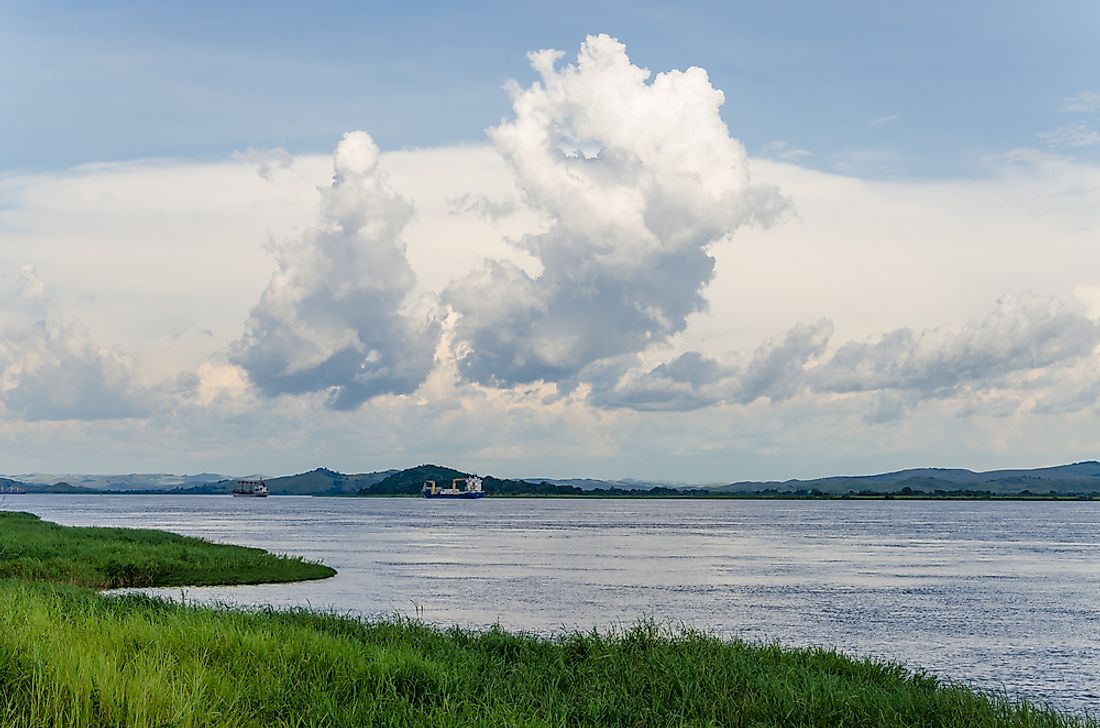 The Congo River in the DRC. 