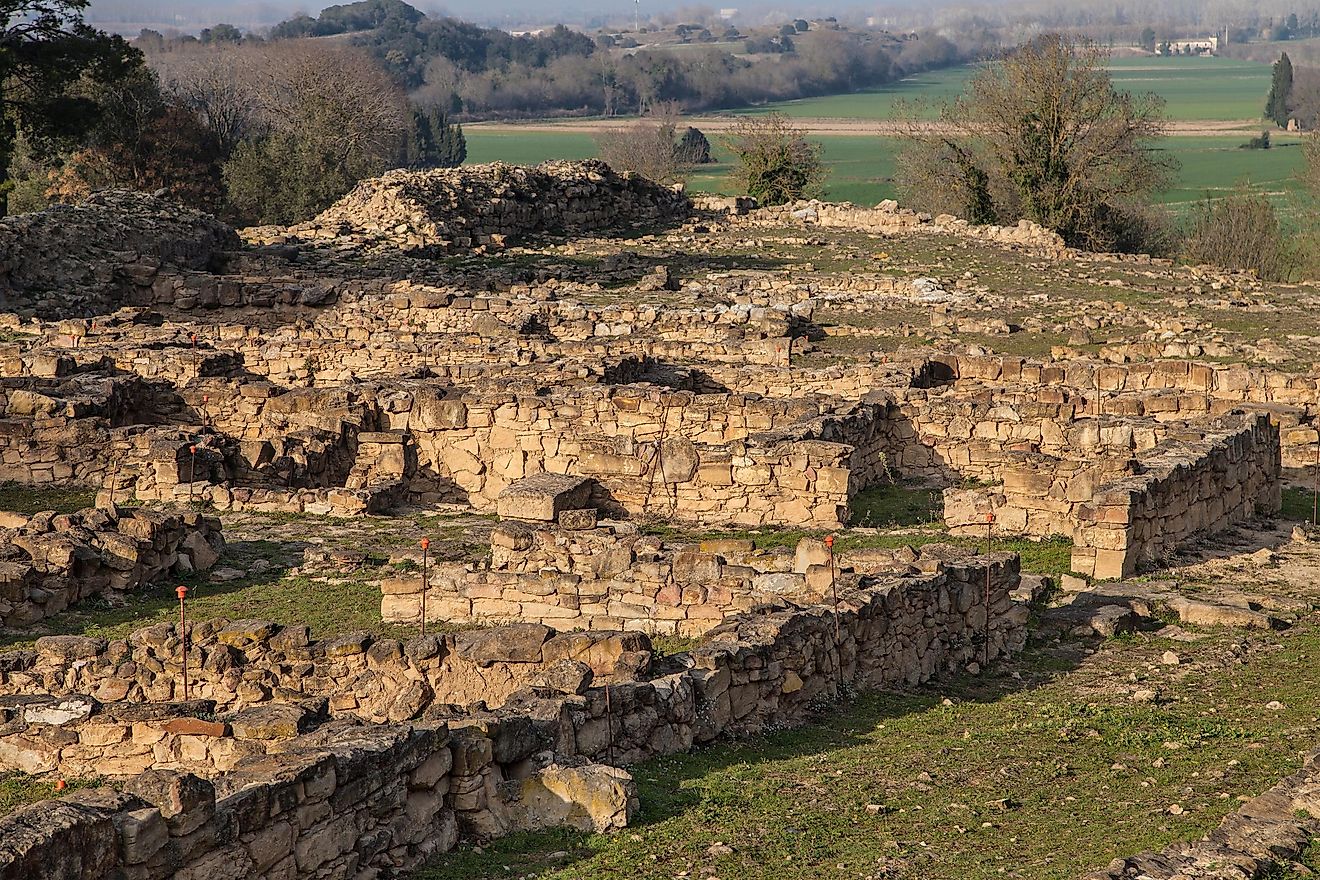 Archaeological site of Ullastret, Catalonia, Spain