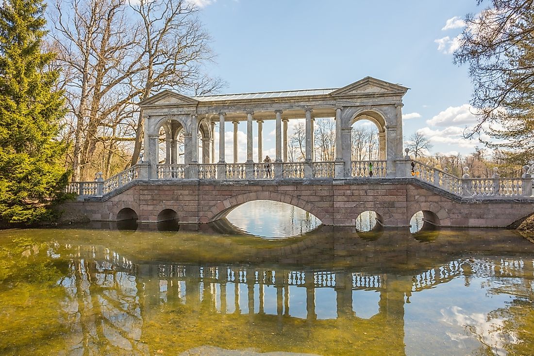 A bridge made of palladium in St. Petersburg, Russia. Editorial credit: vserg48 / Shutterstock.com. 