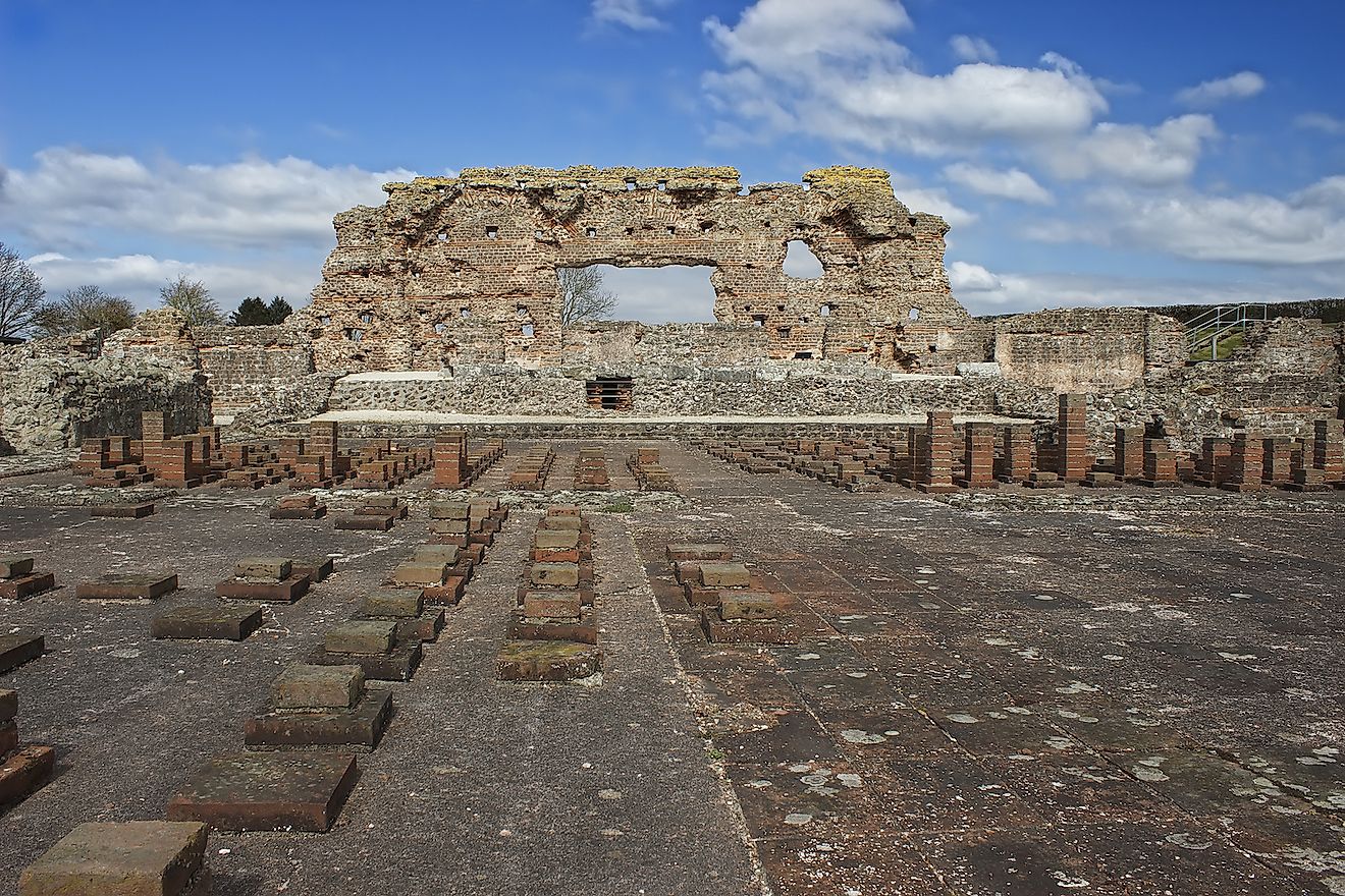 Wroxeter Roman City English Heritage. Image credit: Sigitas Duoblis/Shutterstock.com