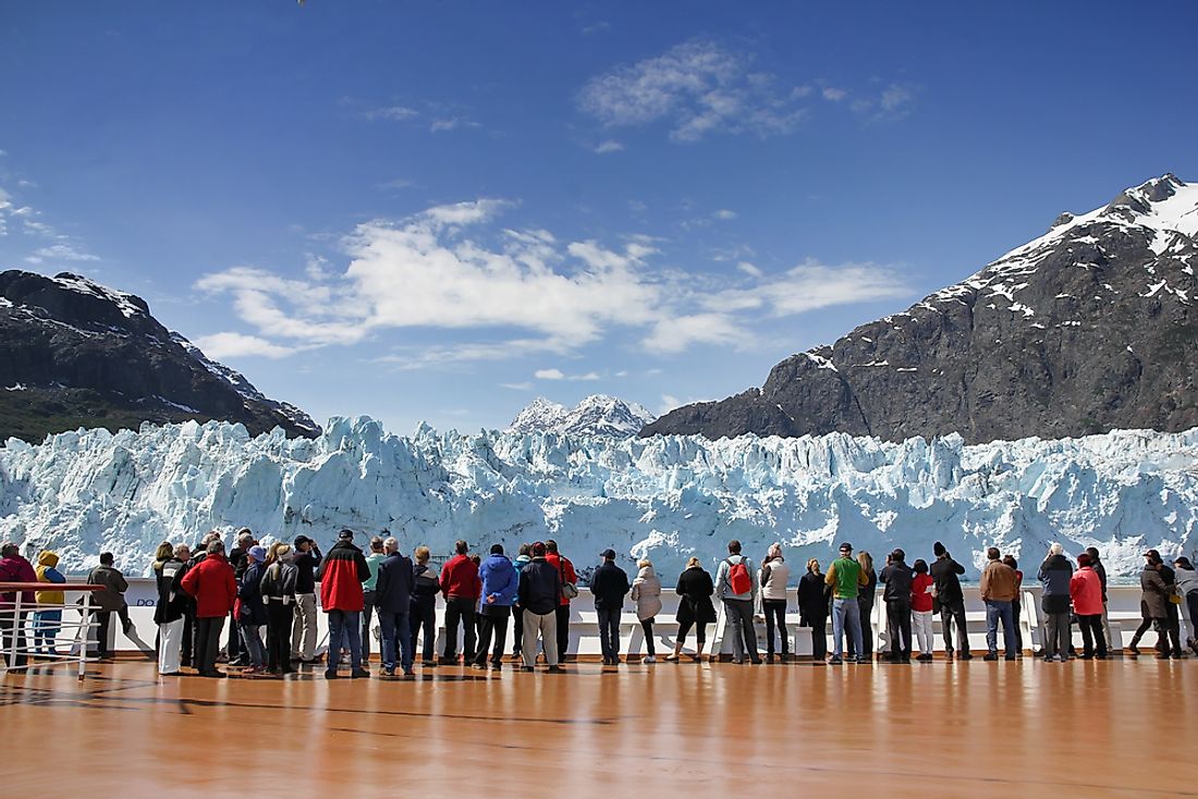 Alaska is visited by millions of tourisms each year, many of them cruise passengers. 