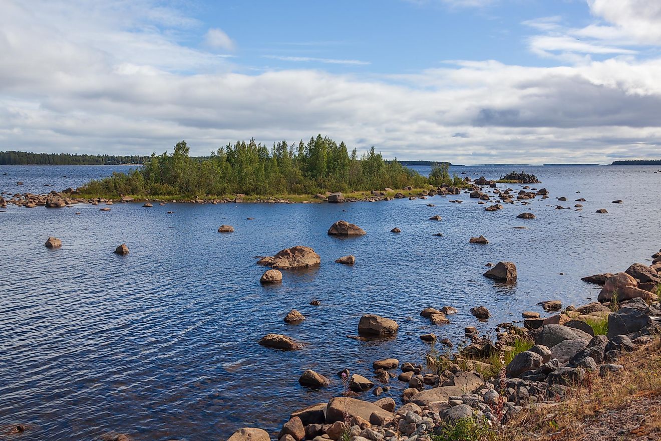 The Gulf of Bothnia in Finland.