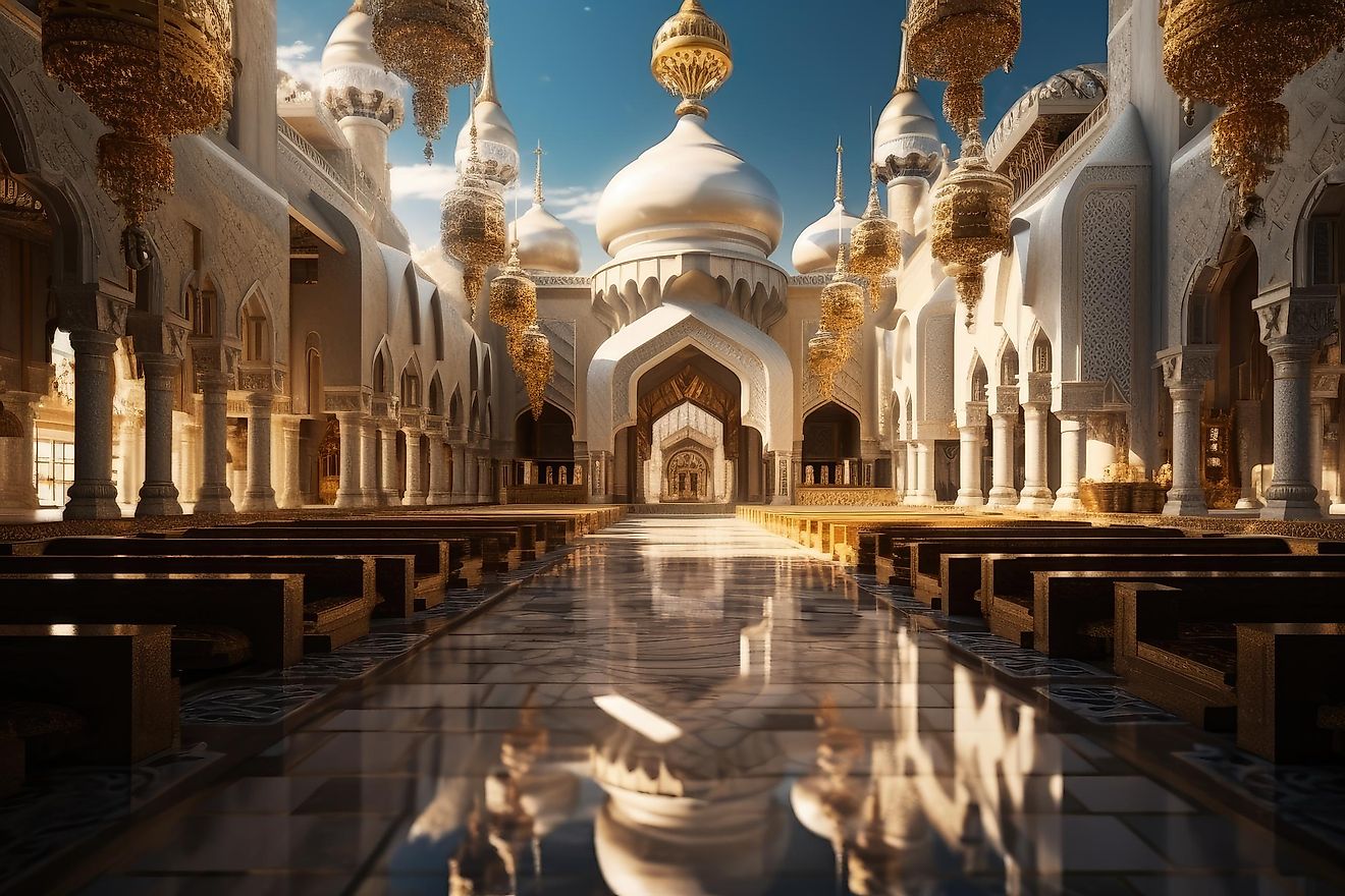 A beautiful mosque.