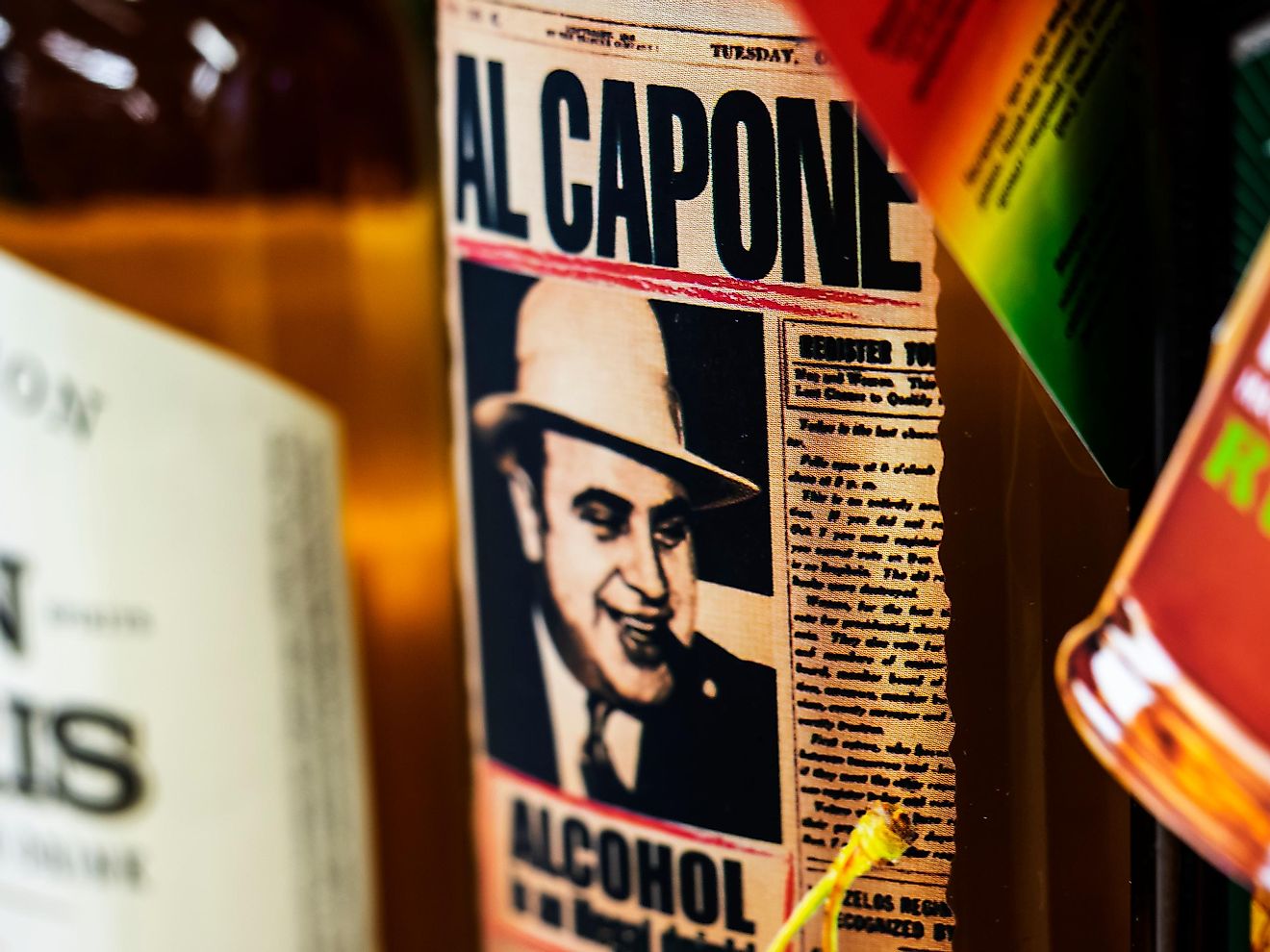 Al Capone, also known as the “Public Enemy No. 1.” Image credit: IgorGolovniov / Shutterstock.com