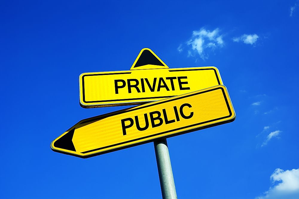 The debate surrounding the amount of power given to the private and public spheres is one of the factors giving way to neoliberalism.