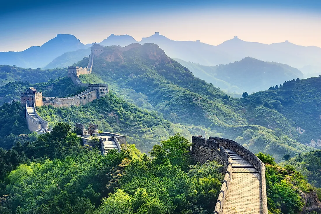 How Long is the Great Wall of China? - WorldAtlas