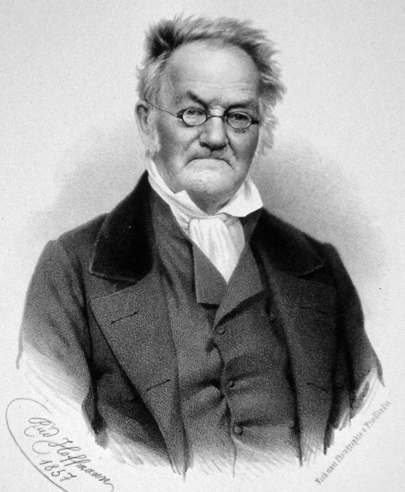 Carl Ritter. Image credit: Rudolph Hoffmann/Public domain