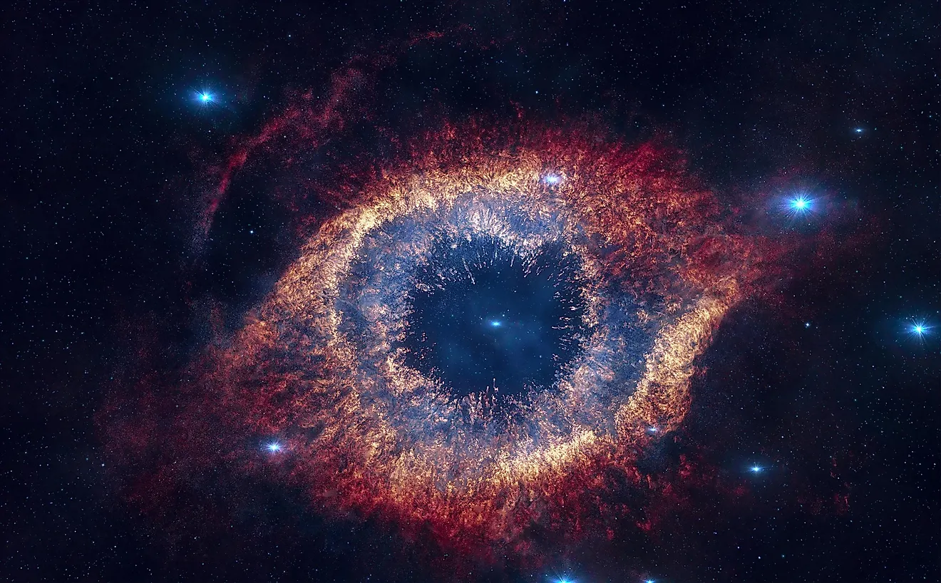 The Helix Nebula.