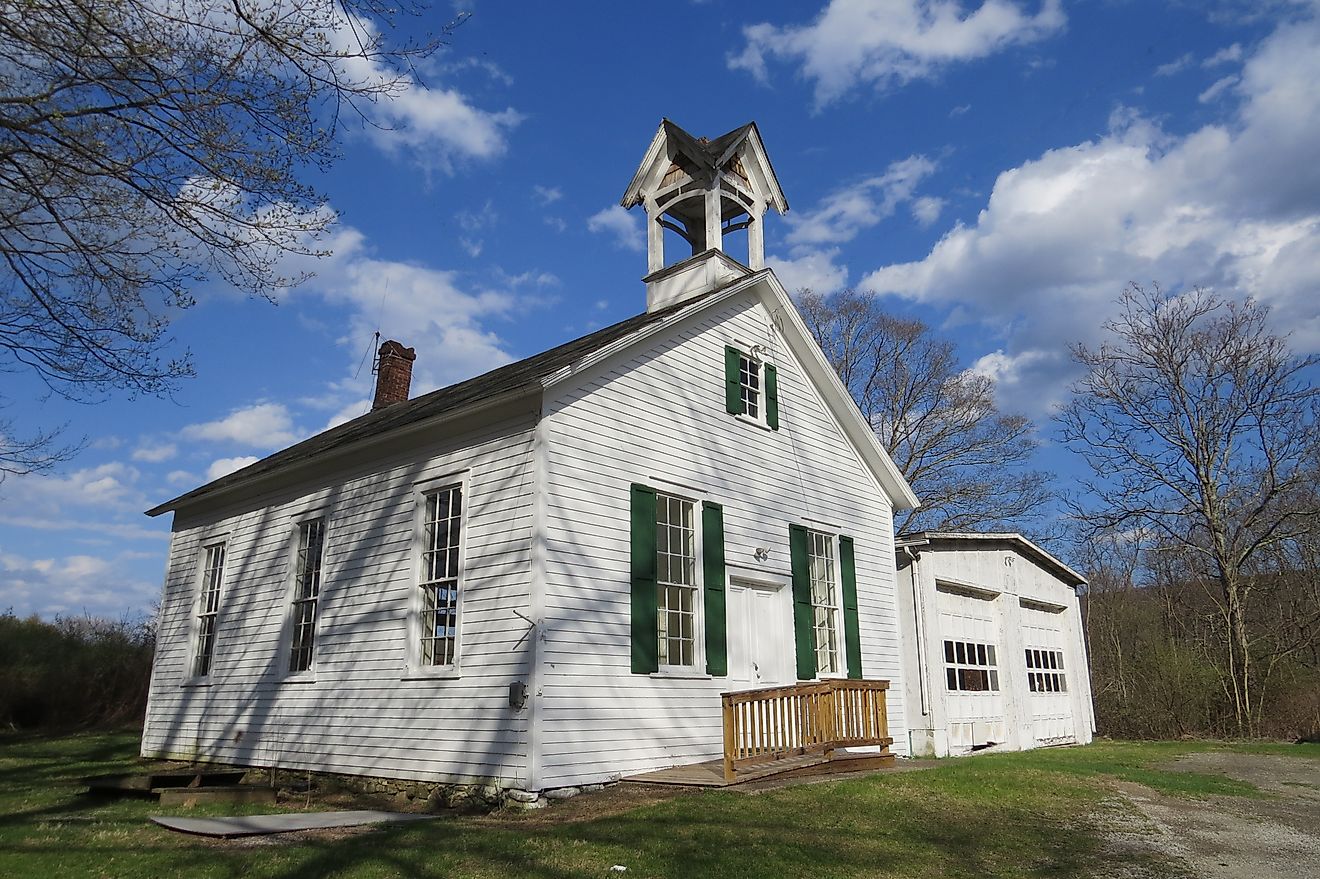 Church in Walpack Center in New Jersey.