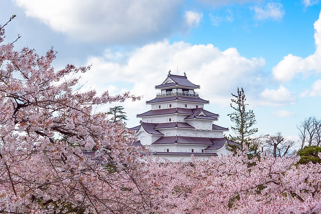 Tsuruga Castle, Aizuwakamatsu, Tōhoku. 