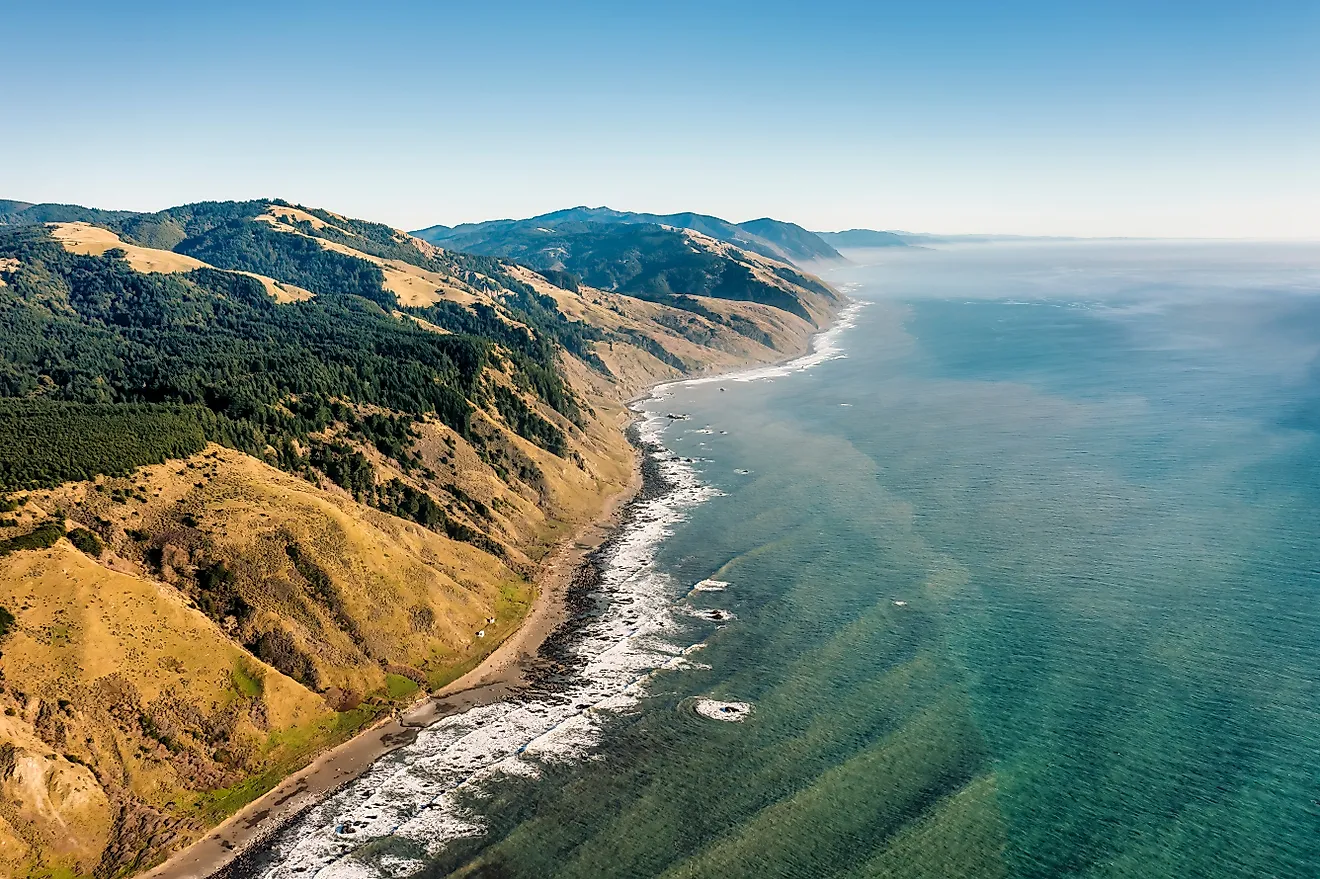 The Cliffs of the Lost Coast Coast in California. Credit: Manuela Durban/ Shutterstock.com