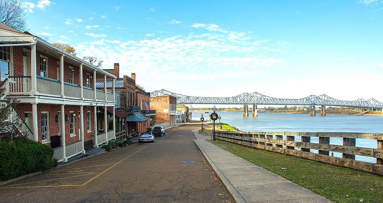 Natchez, Mississippi. Editorial credit: Nina Alizada / Shutterstock.com.