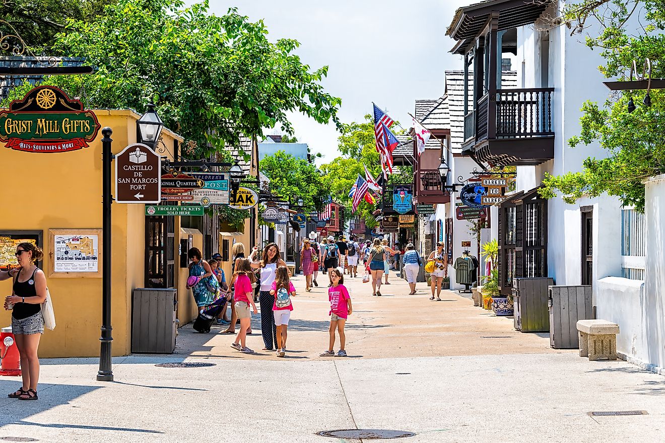St. Augustine, Florida, via Andriy Blokhin / Shutterstock.com