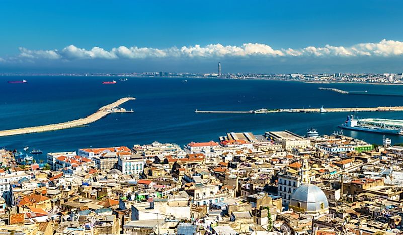 Algiers, the capital city of Algeria. 