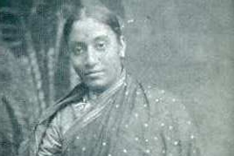 Rukhmabai sometime in the 1800s. 
