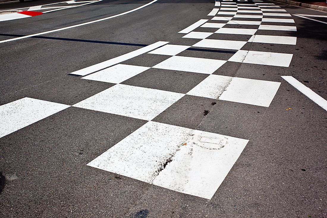 Monaco's Grand Prix street circuit. 