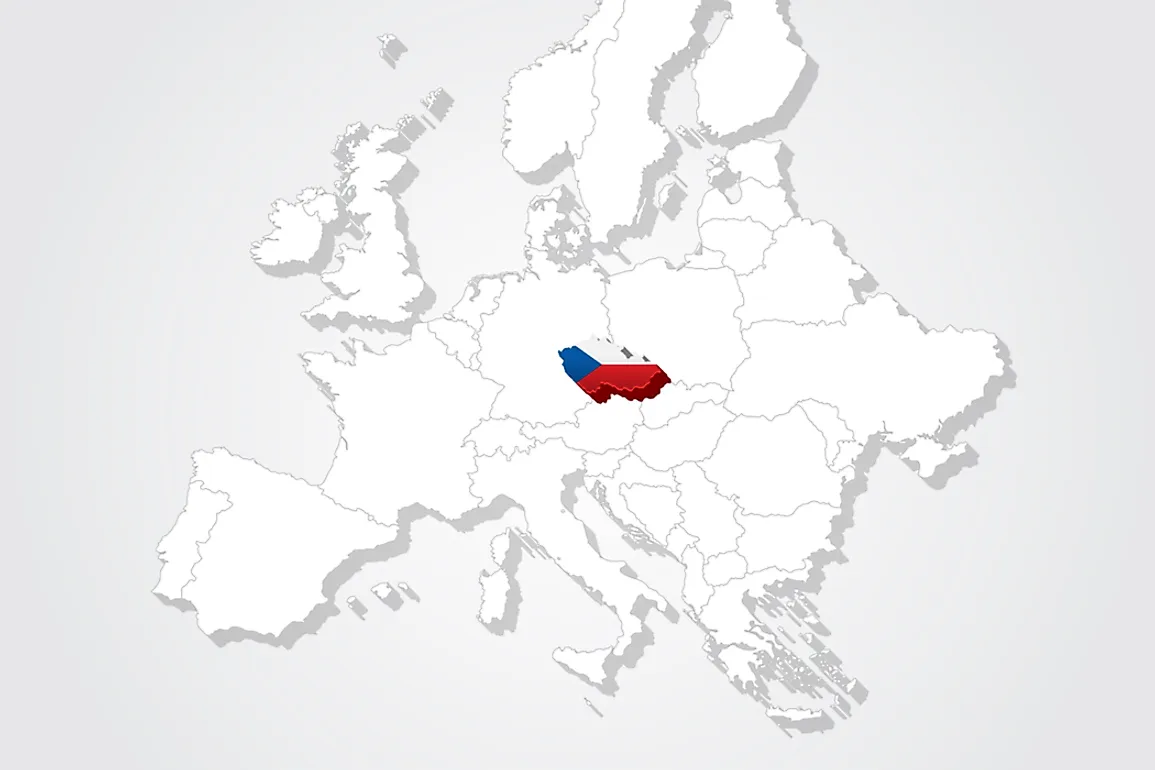 The Czech Republic is a landlocked country in Central Europe. 