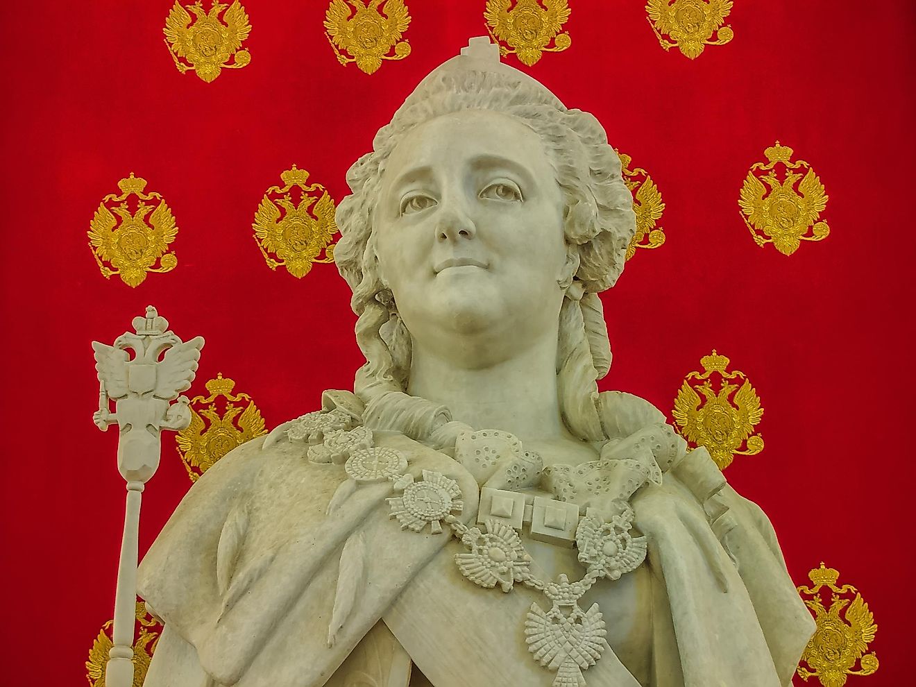 catherine II statue