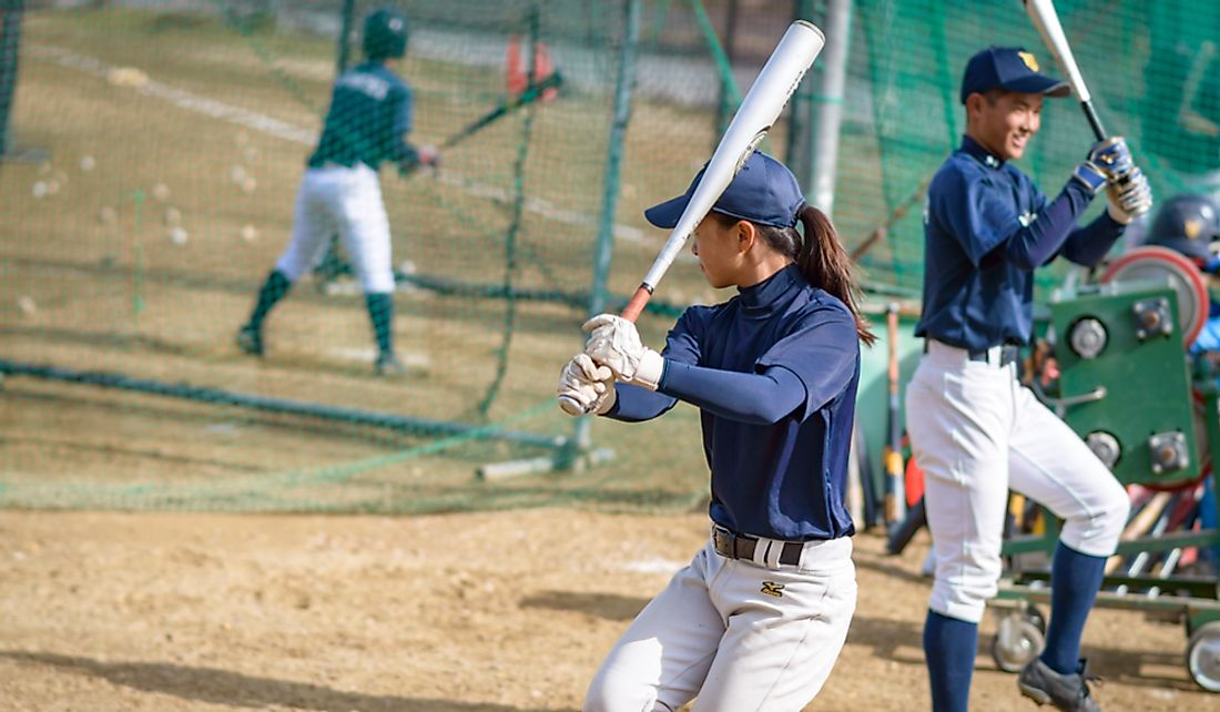 Baseball is a revered sport in Japan. Editorial credit: Mirko Kuzmanovic / Shutterstock.com