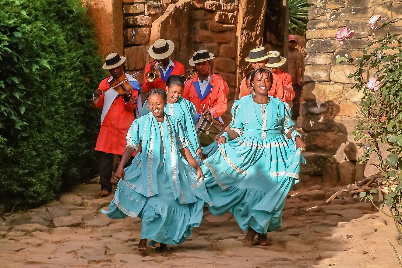The Hiragasy is a musical tradition in Madagascar from the Merina ethnic group of the Highlands. Image credit: Pierre-Yves Babelon/Shutterstock.com