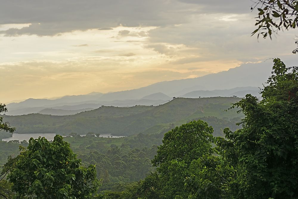 The term "Mountains of the Moon" is said to refer to the Rwenzori Mountains. 