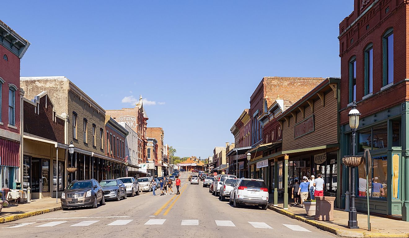 Van Buren, Arkansas, USA. Editorial credit: Roberto Galan / Shutterstock.com