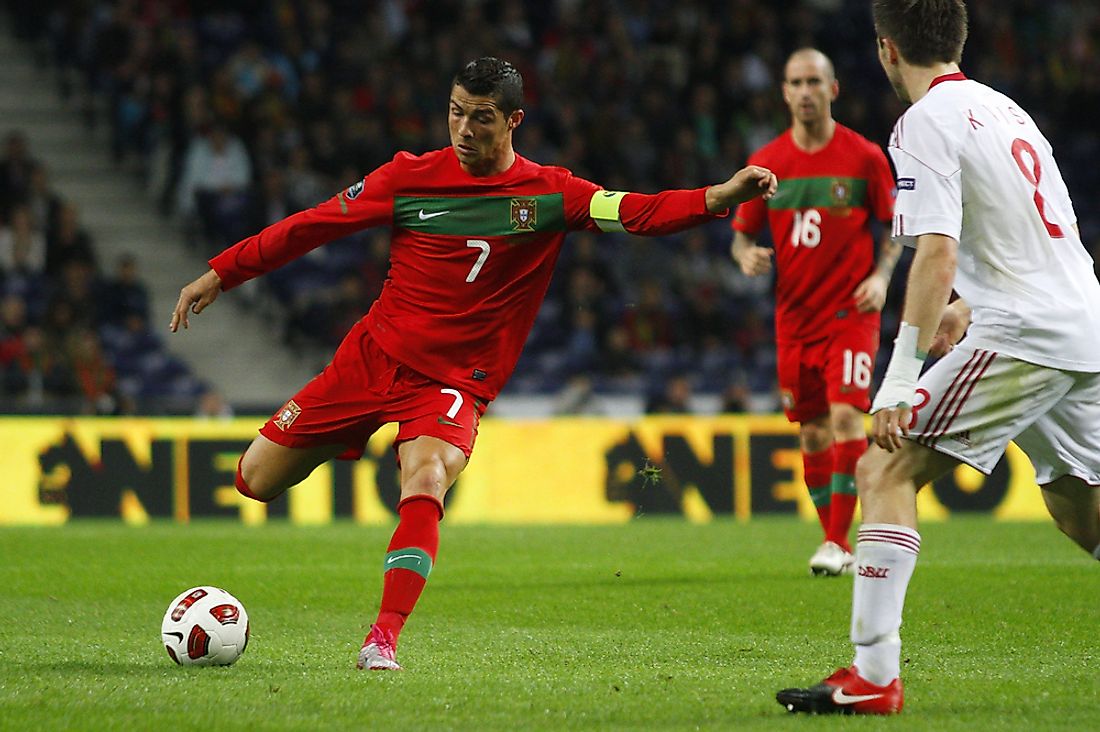 Christiano Ronaldo. Credit: Rui Alexandre Araujo / Shutterstock.com