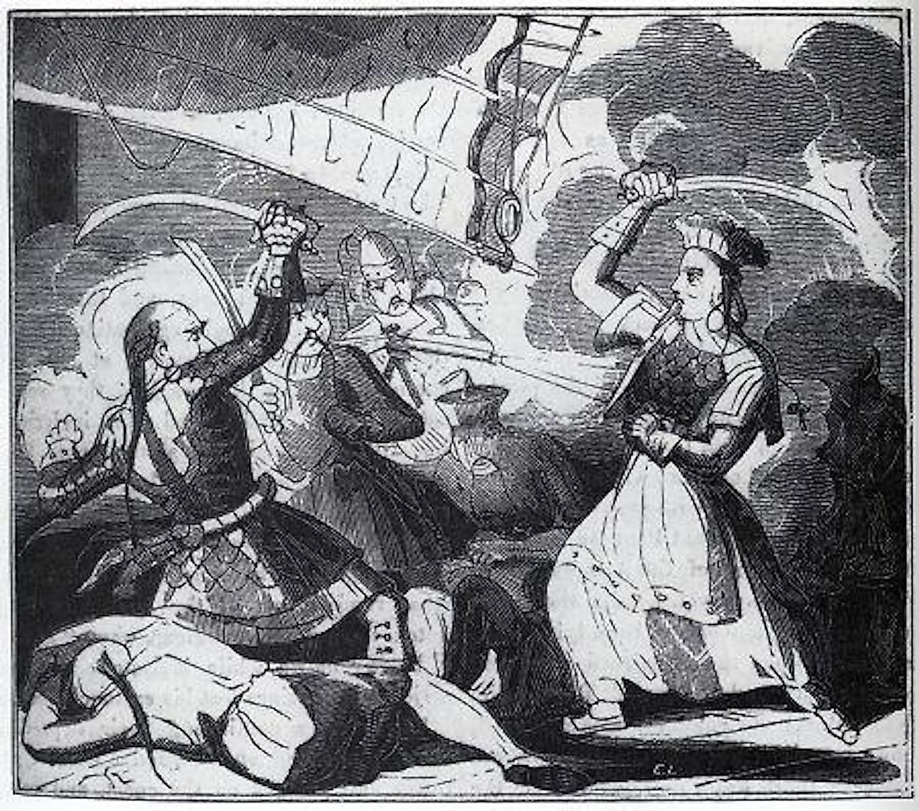 Ching Shih was a daring and infamous female pirate. 