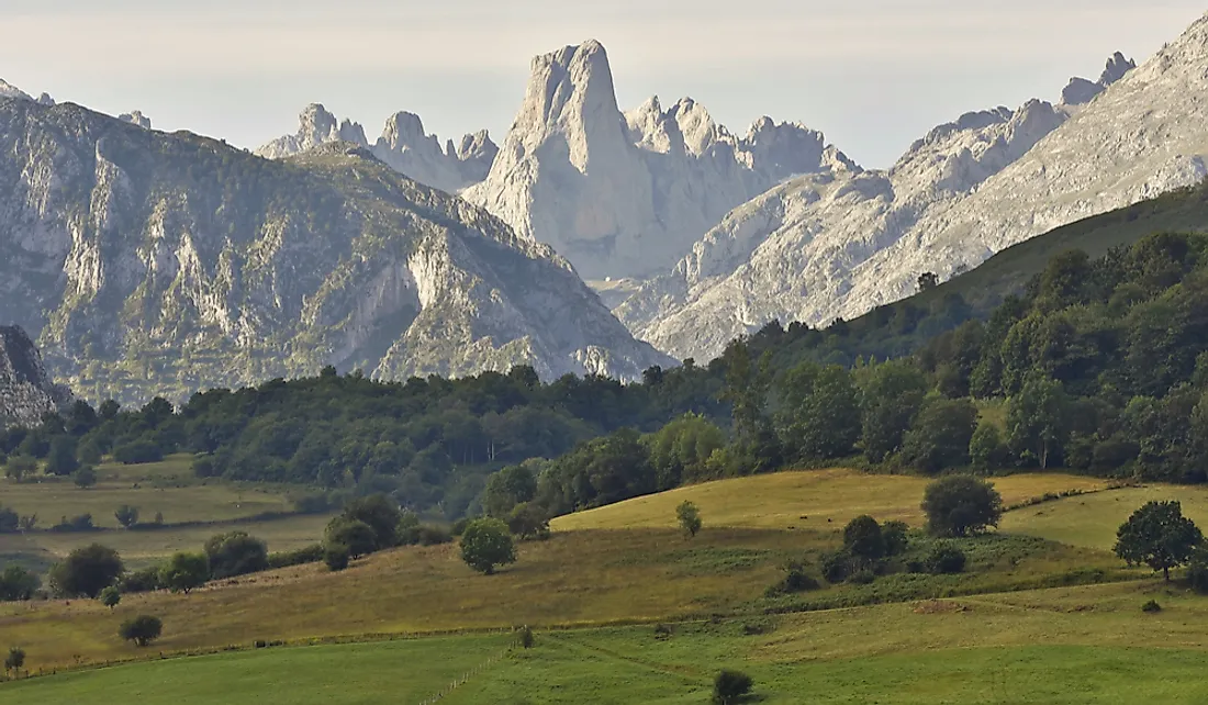 Spain's climate is heavily influenced by its varied geography.