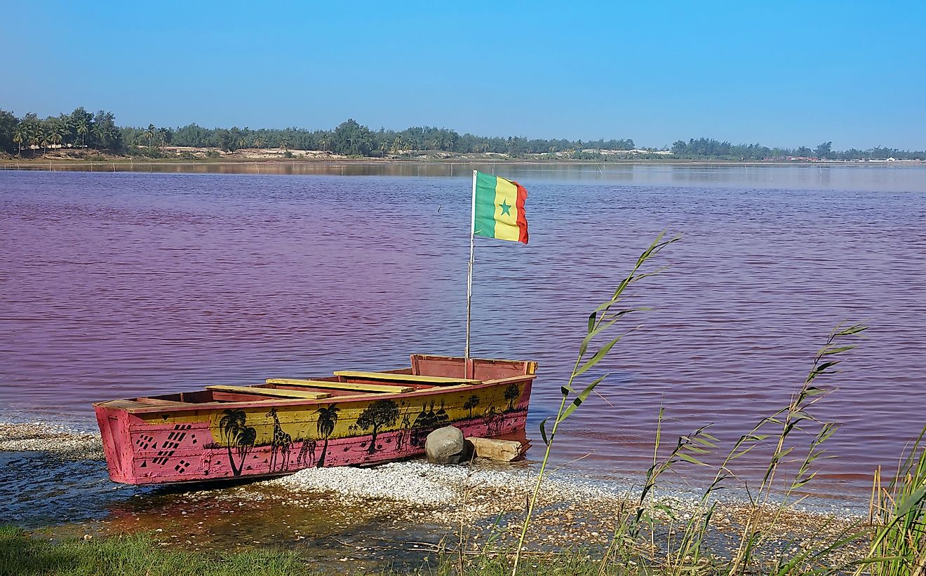 Lake Retba, Senegal. 