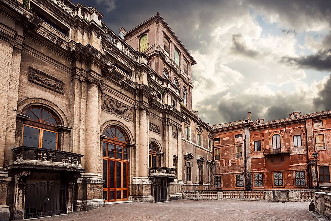 The Palazzo Barberini. 