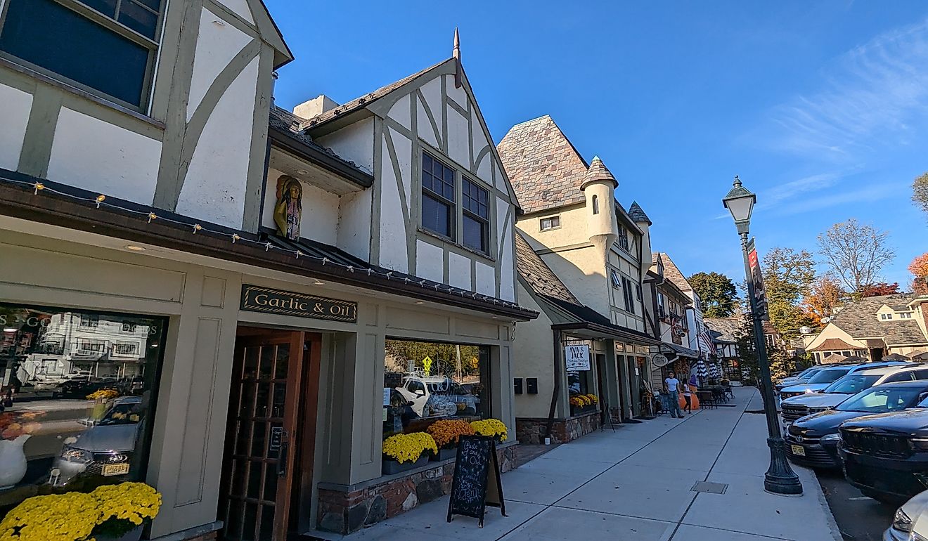  Streetscape of Mohawk Avenue in downtown Sparta. Editorial credit: quiggyt4 / Shutterstock.com