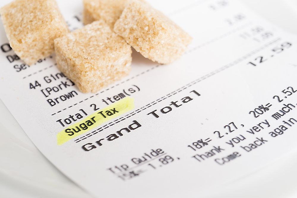 A soda or sugar tax is often controversial.