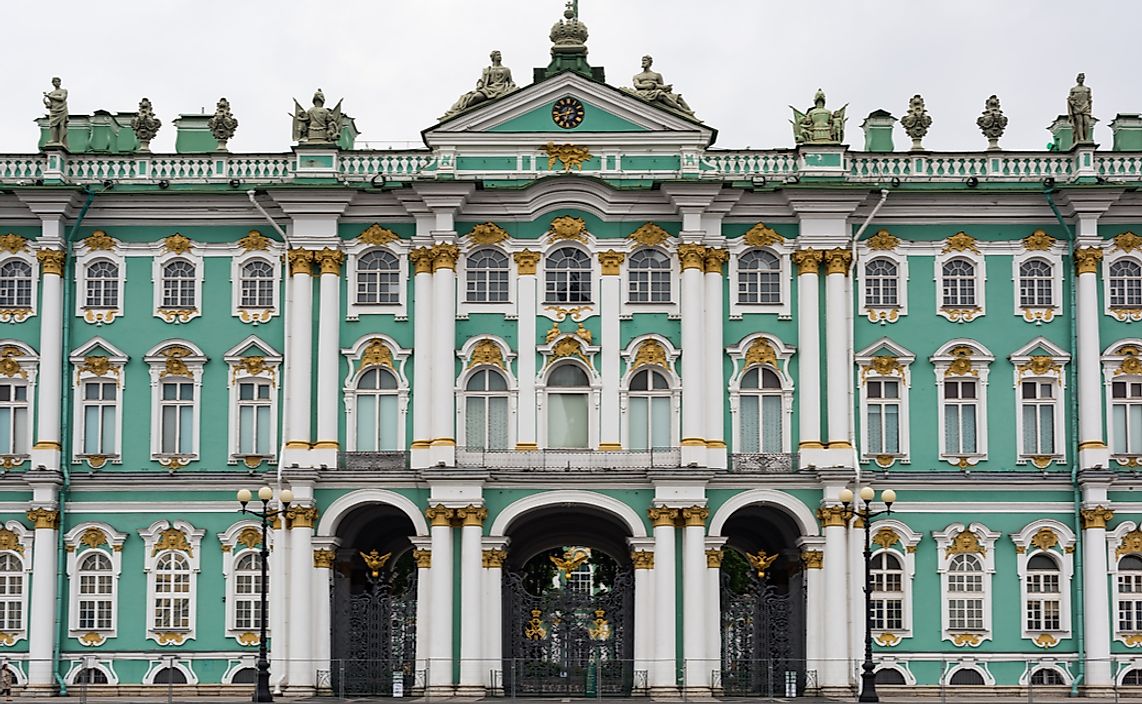 The Hermitage Museum, Russia. 